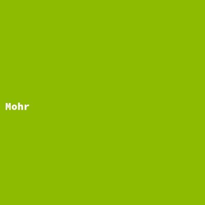 Hersteller: Mohr