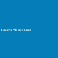 Elegant Viscose Lamp